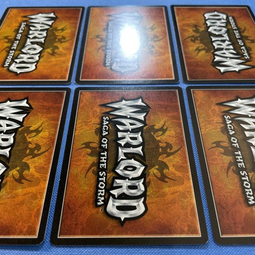 🐉 Warlord Dragonlord Collection Kar’rak Al’drich Draxon Saga of the Storm CCG - Picture 10 of 12