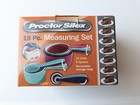 Proctor Silex Measuring Cup & Spoon set 19 Pc NEW Cooking, Baking, Kitchen 