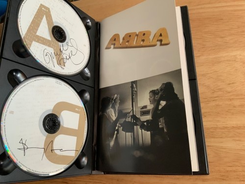 ABBA THANK YOU FOR THE MUSIC 4 CD BOX SET WITH 66 PAGE BOOK - Picture 2 of 4
