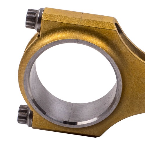 Titanizing H-Beam  Connecting Rods+ARP2000 Bolts for Fiat 500 2 Cylinder 130mm - Picture 8 of 12