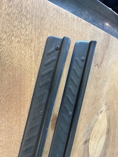 1989-1993 Nissan 240sx S13 Passenger RH LH Door Sill Scuff Plates Trim W/ Clips - Picture 2 of 4