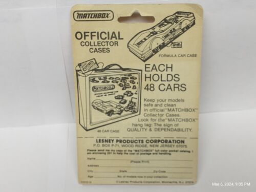 VTG 1980 Lesney Matchbox Superfast Transitional CITROEN CX Station Wagon #12 MOC - Picture 4 of 4