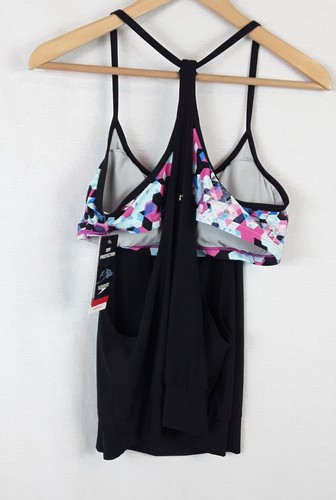 Speedo Blouson Tankini Women's Recreational Swim Top Size- Large NWT - Picture 5 of 12