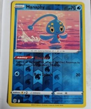 Manaphy - 041/172 - Rare - Reverse Holo NM, English Pokemon Brilliant Stars