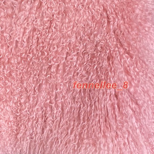 Abrigo de mujer rizado largo solapa chaqueta 100 % piel de cordero mongol real abrigos cálidos - Imagen 23 de 25