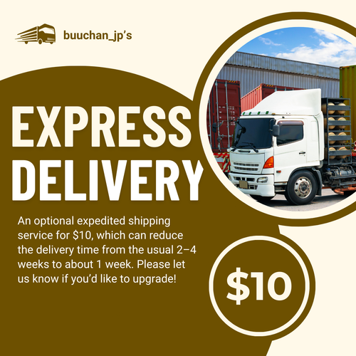 Express Delivery Option! Send your purchased Item Faster