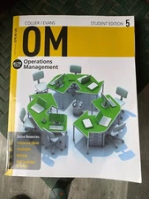 Operations Management: Student Edition 5 Collier Evans Good Condition NO CODE