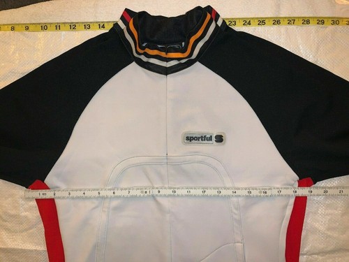 Nwt Sportful Cycling A106 1/4 Zip L/s Jersey Women's White 42 Small Black Bike - Picture 2 of 6