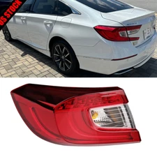 Left Driver Side Tail Light Brake Lamp Outer For Honda Accord Sedan 2018-2021