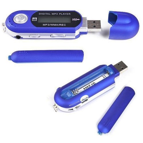 Reproductor Mp3 USB AAA Batería Pantalla LCD 8G Almacenamiento Radio Fm Multifunción - Imagen 7 de 28
