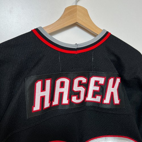 Vintage 90s NHL Buffalo Sabres CCM Center Ice Jersey XXL #39 Hasek Authentic - Bild 7 von 23