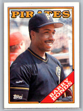 1988 Topps #450 Barry Bonds Pittsburgh Pirates