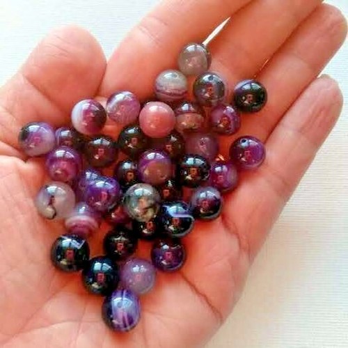 Mixed Lots Of Matte & Smooth Agate Beads 6mm/8mm/10mm U Pick Mix N Match - Picture 79 of 96