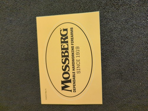 Mossberg Sticker 1919 - Picture 2 of 3
