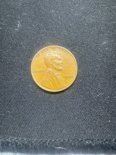 1941 Wheat Penny No Mint Mark ERROR 'L & I' from Liberty on Rim I is crooked - Picture 3 of 4