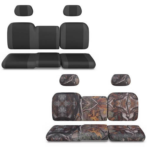 6PC UTV Seat Cover Headrest for Polaris Ranger XP 1000/ Crew XP 1000 2017-2023 - Picture 1 of 17