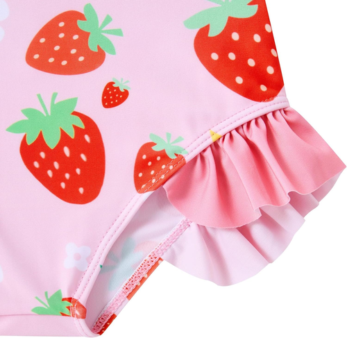 Girls Swimsuit 3 Pieces Long Sleeve Rash Guard Set Tankini Bathing Suits Summer - Picture 5 of 13