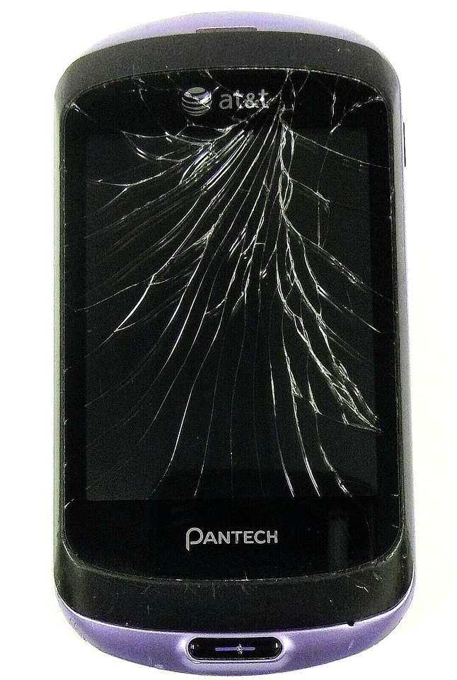 Teléfono celular raro Pantech Swift P6020 - lavanda/púrpura (AT&T) - LEER Foto 2 de 3