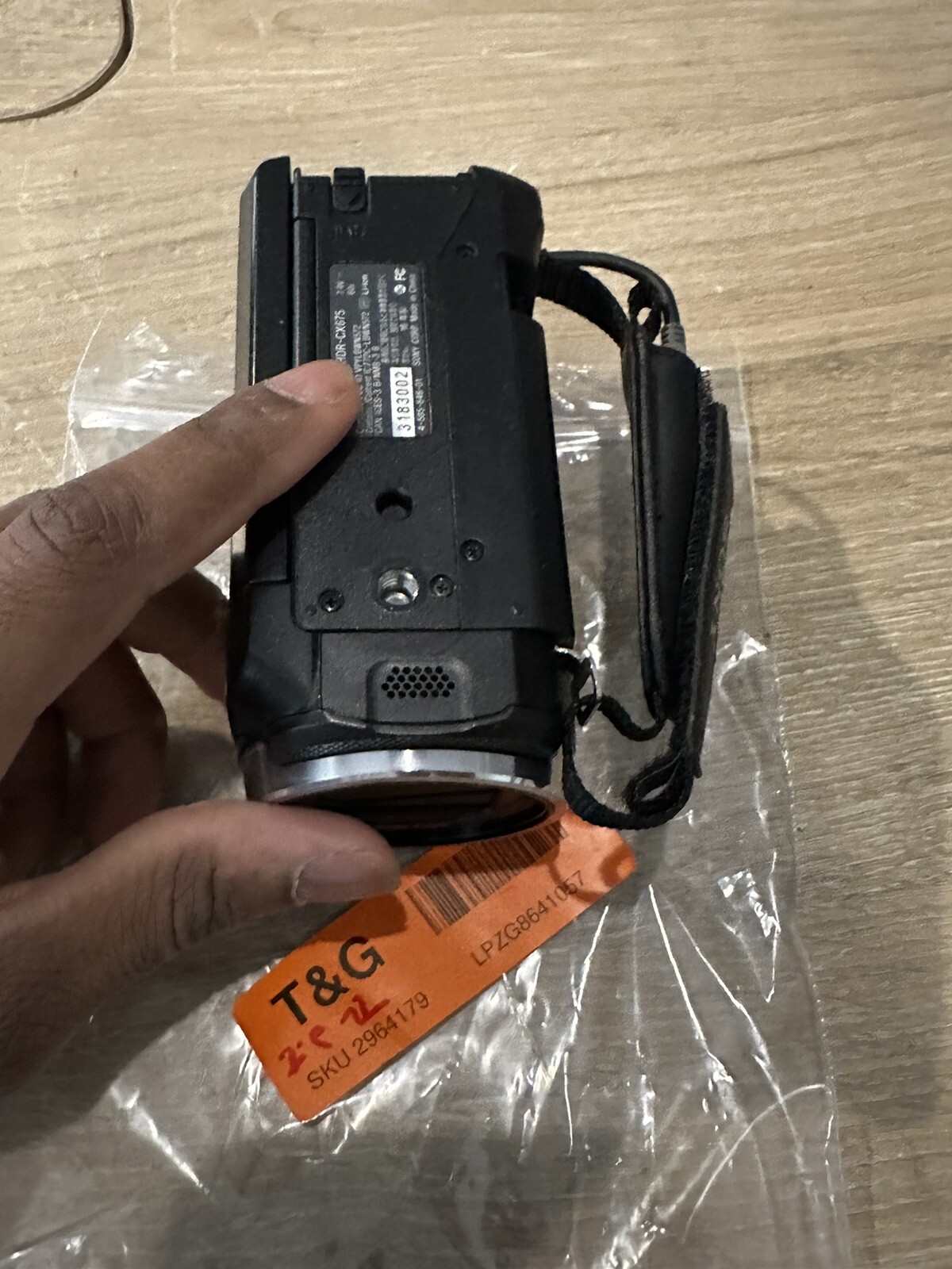 Sony Handycam CX405 Flash Memory Camcorder Black 27242886155 eBay