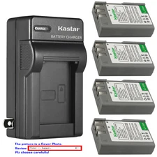 Kastar Battery AC Wall Charger for EN-EL9a MH-23 & Nikon D60 SLR Digital Camera