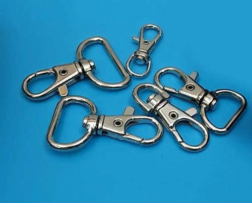 7mm-25mm Swivel Lobster Clasps Clips Snap Hook DIY Bag Craft Key Chain Key Ring - Picture 2 of 8