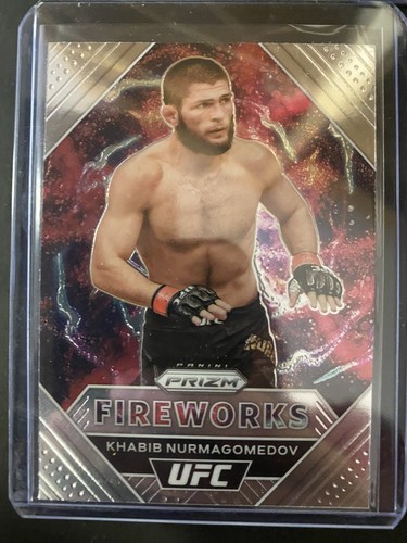 2021 UFC Prizm Khabib Nurmagomedov - Fireworks/Instant Impact/Fearless/Base - Picture 3 of 5