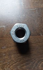 304 stainless steel bushing 1" x 1/2"