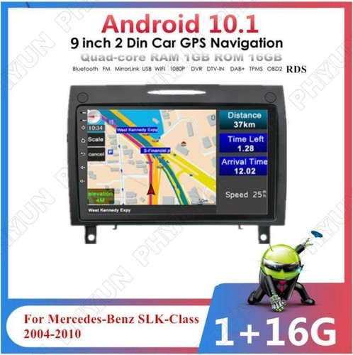 9'' For 04-10 Benz SLK Class R171 Stereo GPS Radio Player Android 10.1 Head Unit - Picture 6 of 12