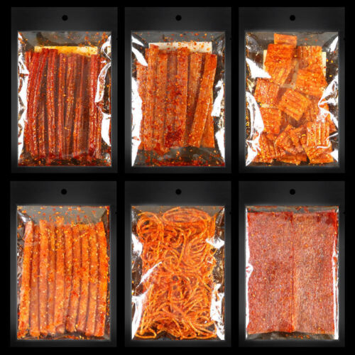 70g*4 Beutel Latiao chinesische Snacks mit mehreren Geschmack lässig würzig Snack Essen - Bild 3 von 11