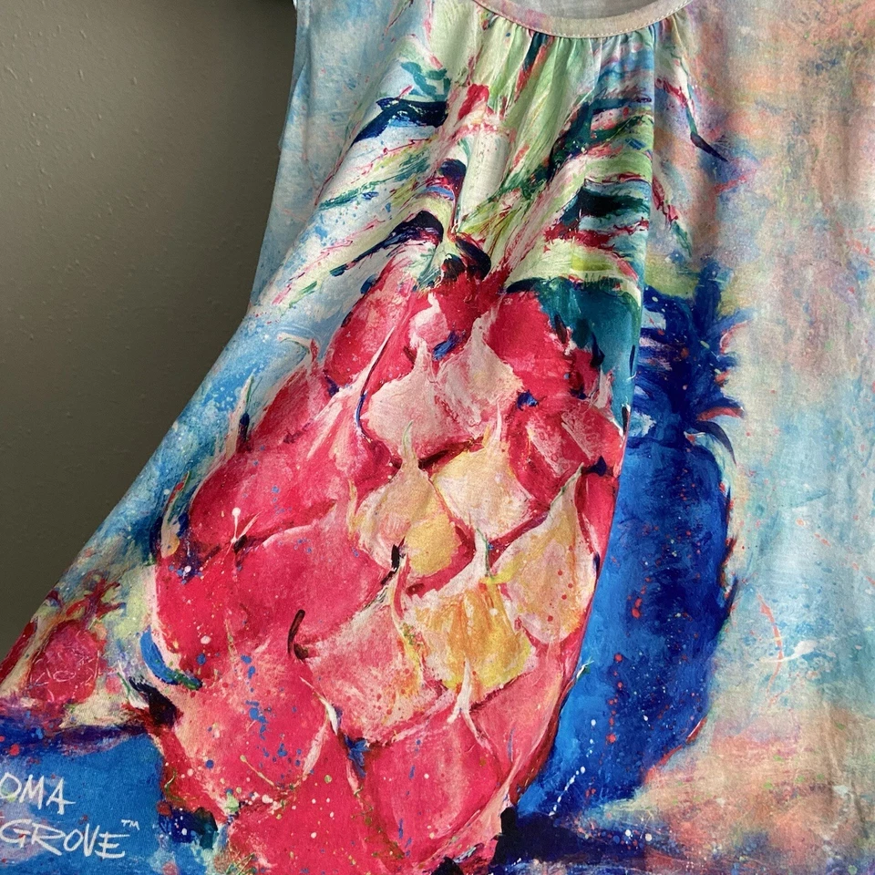 Conjunto de pijama y pantalón de piña Leoma Lovegrove talla S ropa de salón colorida Foto 4 de 4