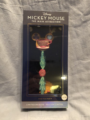 NUEVO Disney Mickey Atracción Principal Tazas de Té Loungefly 3/12 Llavero Orejas de Peluche - Imagen 8 de 16