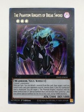 Yugioh The Phantom Knights Of Break Sword RA02-EN035 1st Ed. Ultra Rare NM
