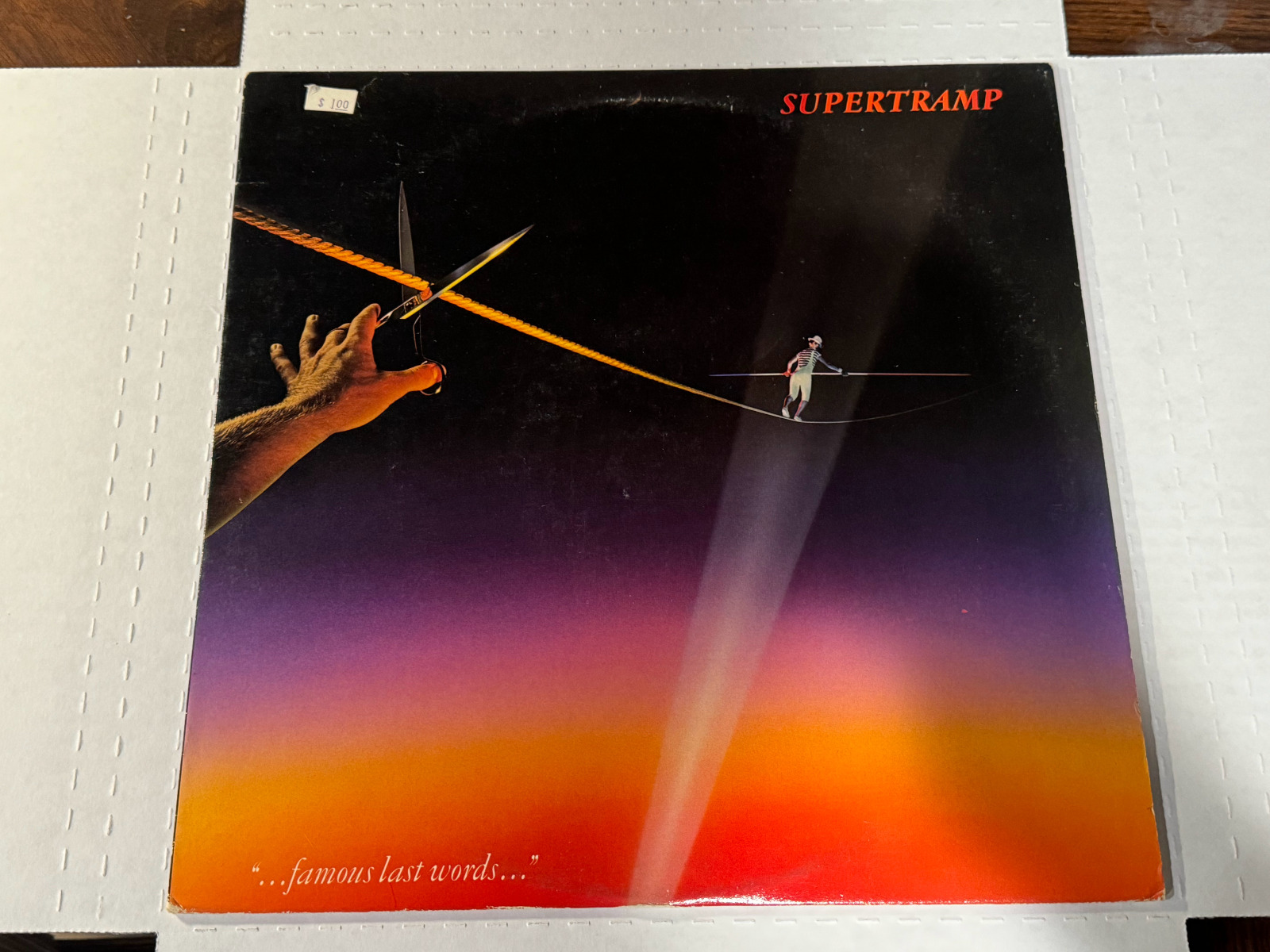 Supertramp- "...Famous Last Words..."- LP 1982 A&M SP-3732