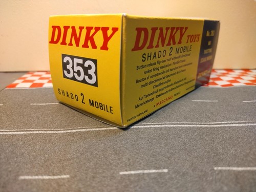 Dinky Toys No353 Shado 2 Mobile EMPTY REPRO BOX ONLY NO CAR - Picture 4 of 4