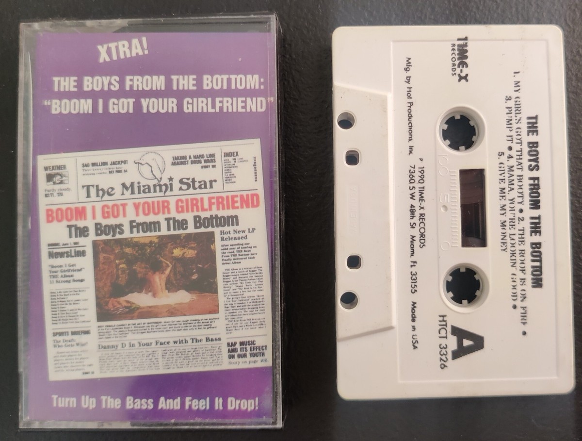 The Boys From The Bottom: Boom I Got Your Girlfriend: Cassette The Boys From The Bottom: Boom I Got Your Girlfriend: Cassette