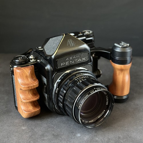 Poignée manuelle pour appareil photo en bois pour Pentax 67 6X7 6*7 support poignée gauche et droite - Photo 19/26