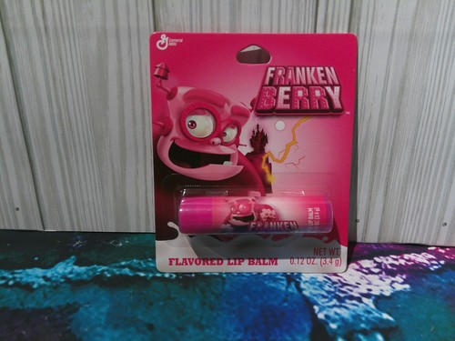 Lot of 3 Flavored Lip Balm/Boo Berry, Count Chocula & Franken Berry - Picture 4 of 7