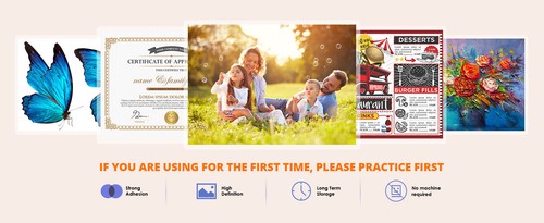 12 Zoll x 30 Fuß durchsichtige selbstklebende Laminier Vinyl Rolle nicht thermische Laminierfolie - Bild 8 von 11