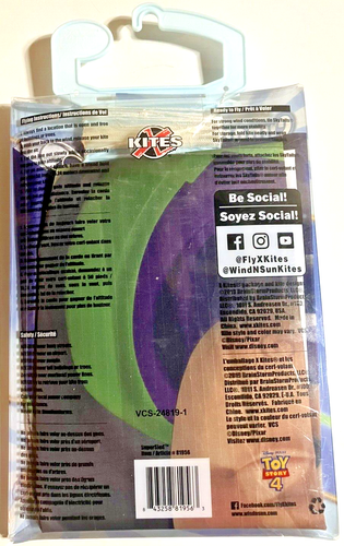 SUPER SLED ~X Kites ~ 32" Wide ~ KYLO REN-BUZZ LIGHTYEAR-IRON MAN ~Lot Of 3 ~NEW - Picture 12 of 13