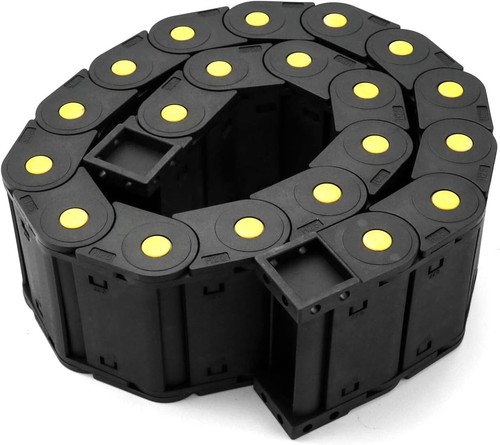 R55 Kunststoff Kabelschleppkettenträger - 1 m Länge, 25 mm x 77 mm Innenmaß, 4er Pack - Bild 5 von 10