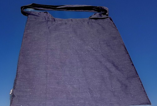 Bolso de Mano Negro Estampado de Setas Psicodélicas Hippie Caleidoscópico Trópicos Ganda - Imagen 3 de 14