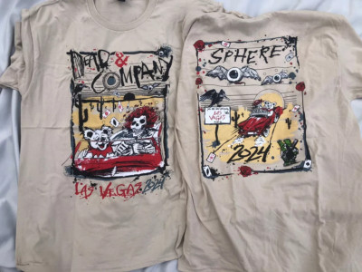 Dead And Company Las Vegas Sphere Large Fear And loathing