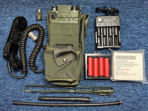 Excellent quality military radio Magnavox AN/PRC-126 1986 fully functional set