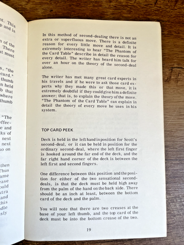 PHANTOM OF THE CARD TABLE by Eddie McGuire (1976, Rare Gambler's Book) - Picture 5 of 5