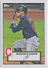 2021 Topps Series 1 - Francisco Lindor - Indians - 1952 Redux - #T52-10