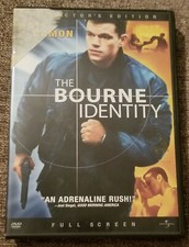 "The Bourne Identity" Full Screen Collector's Edition, Matt Damon, Pre Owned DVD