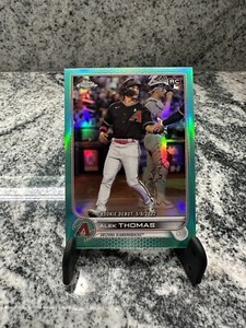 2022 Topps Chrome Update Alek Thomas Aqua Refractor 040/250 #USC122 RC Rookie