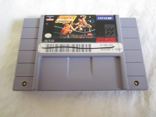 NCW Natsume Championship Wrestling Super Nintendo NOA Promotional Not for Resale - Picture 1 of 3