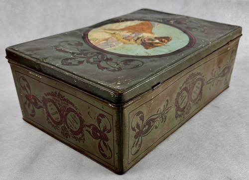 MILKA SUCHARD BLECHDOSE GROSS BONBONS MILKAHUND BERNHARDINER 1910 - Bild 4 von 6