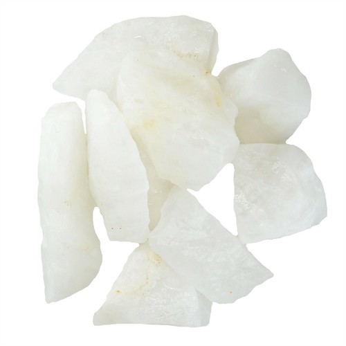 18 lb White Dolomite Rough Stones - Jewelry Making Craft Rocks Tumbling - Picture 3 of 9